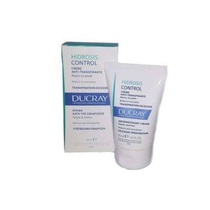 ducray hidrosis control antiperspirant cream hands and feet 50ml