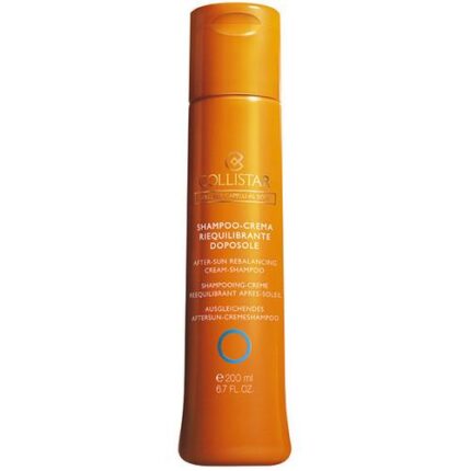 collistar perfect tanning after sun rebalancing cream shampoo 200ml