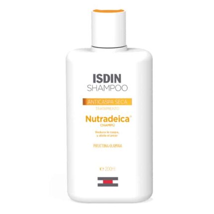 isdin nutradeica anti dandruff dermatological shampoo for mild seborrhoea 200ml