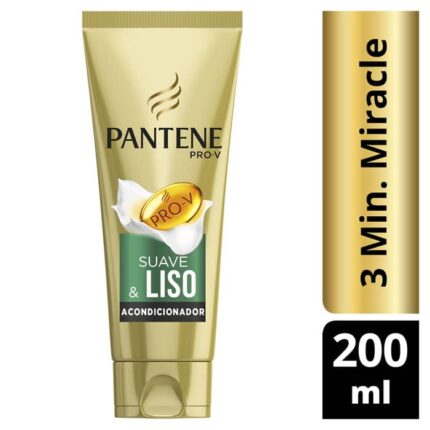 pantene 3 minutes smooth and sleek conditioner 200ml