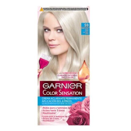 garnier color sensation s9 platinum ash blonde